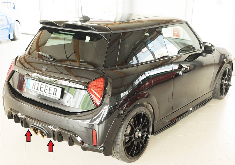 Inserto centrale MLTK Cooper FM6 per terminali centrali ABS grezzo