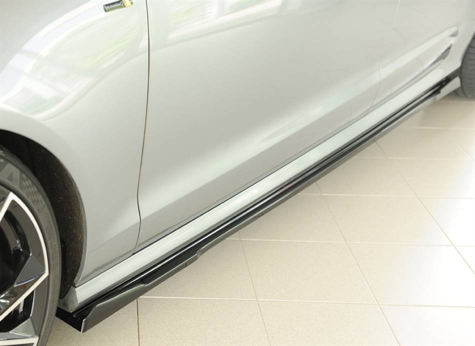 Lama sottoporta Rieger SX per sottop.orig. A6 fino'14 S-line/S6 nero