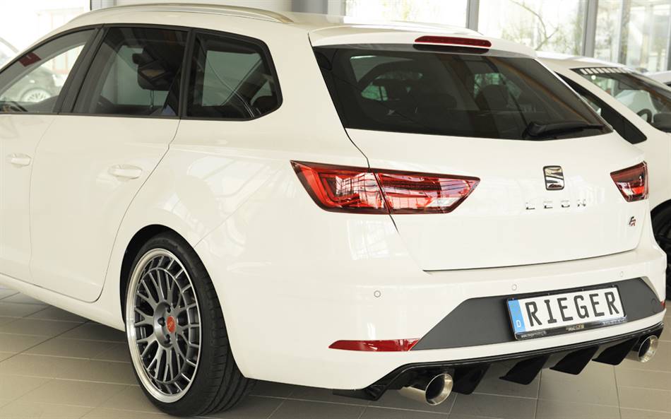 Diffusore Rieger Leon 5F FR ST dal 2017 term.1x100 dx/sx nero luc.