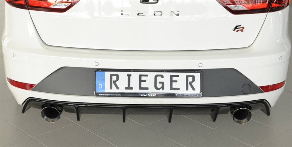 Diffusore Rieger Leon 5F FR ST dal 2017 term.1x100 dx/sx nero luc.