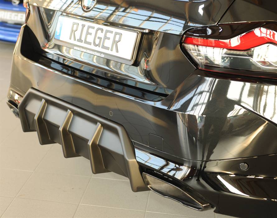 Diffusore post centrale G42/G2C per paraurti orig M-Style ABS grezzo