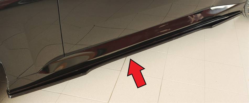 Lama sottoporta SX G42/G2C Coupe' per sottoporta standard+M-Style