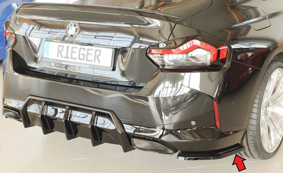 Coppia alette deflettori SX/DX per paraurti post G42/G2C M240i coupe