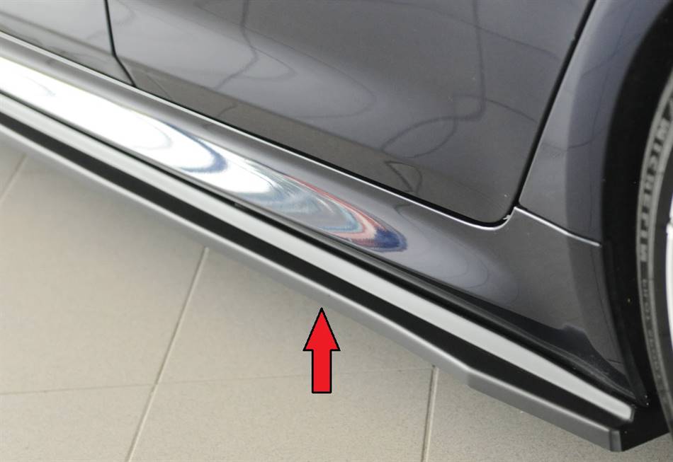 Lama sottoporta SX Rieger BMW G30/G31 per sottoporta orig. M-Sport