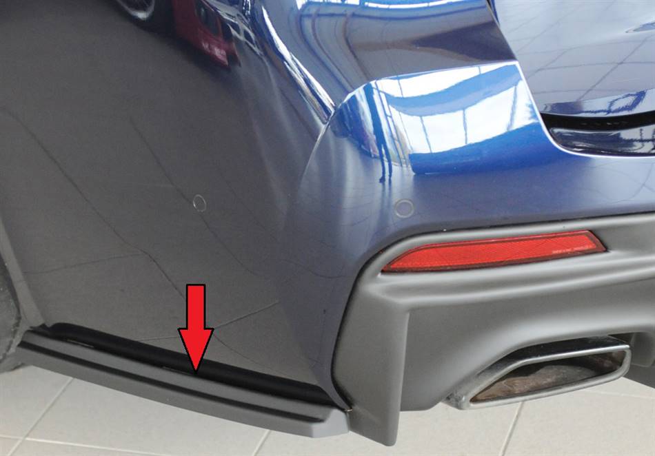 Coppia deflettori laterali per diffusore Orig. M BMW G30/G31