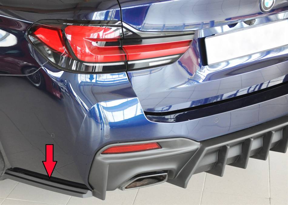 Coppia deflettori laterali per diffusore Orig. M BMW G30/G31