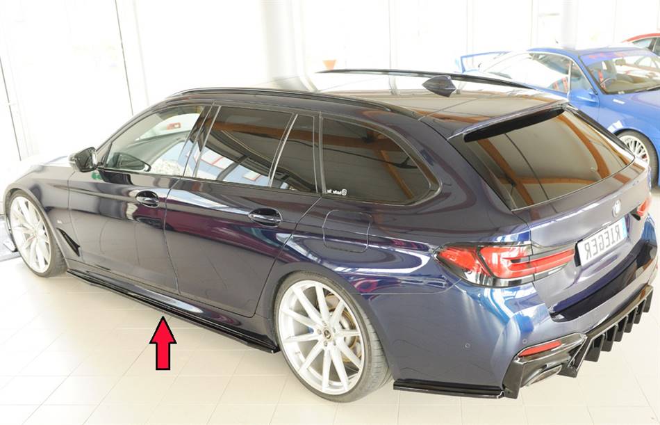 Lama sottoporta SX Rieger BMW G30/G31 per sottoporta orig. M-Sport