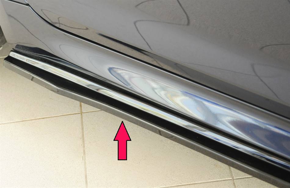 Lama sottoporta DX Rieger BMW G30/G31 per sottoporta orig. M-Sport