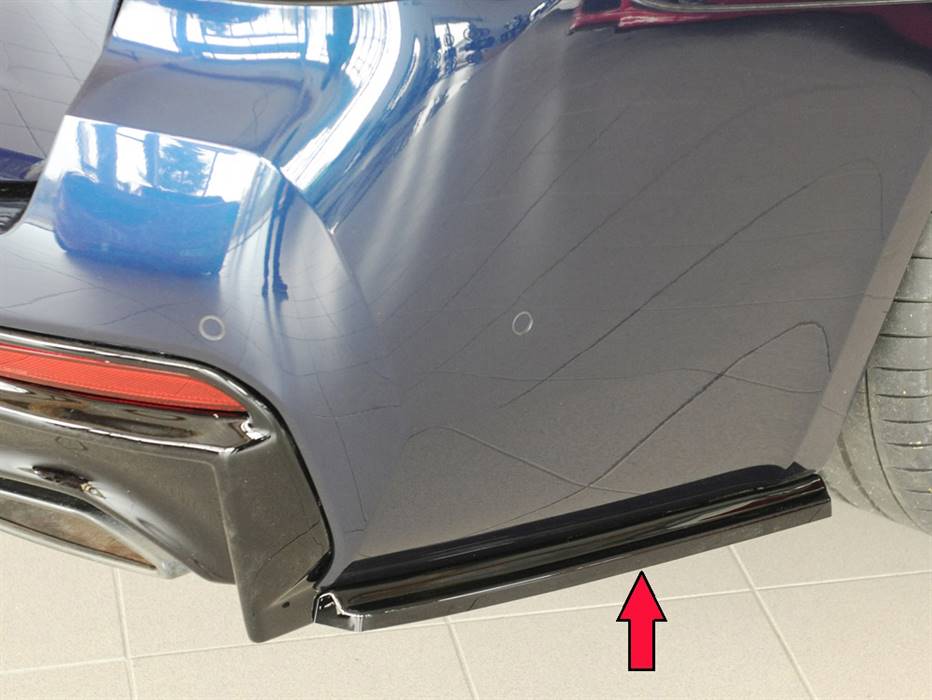 Coppia deflettori laterali per diffusore Orig. M BMW G30/G31