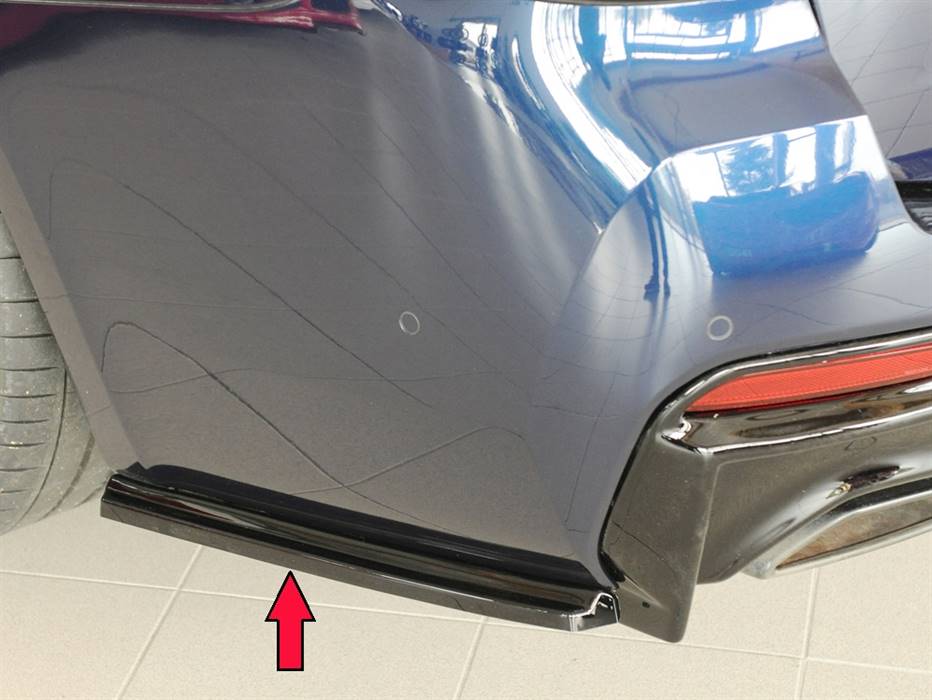 Coppia deflettori laterali per diffusore Orig. M BMW G30/G31