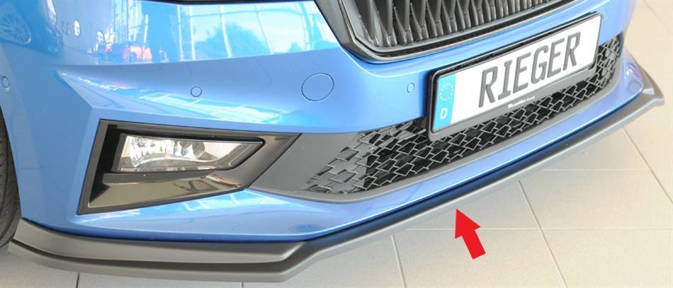 Lama ant Rieger Fabia PJ Standard per paraurti originale ABS