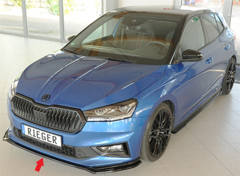 Lama ant Rieger Fabia PJ Monte Carlo per paraurti originale nero luc