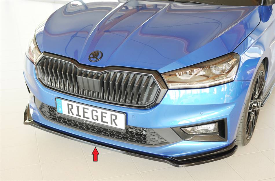 Lama ant Rieger Fabia PJ Monte Carlo per paraurti originale nero luc