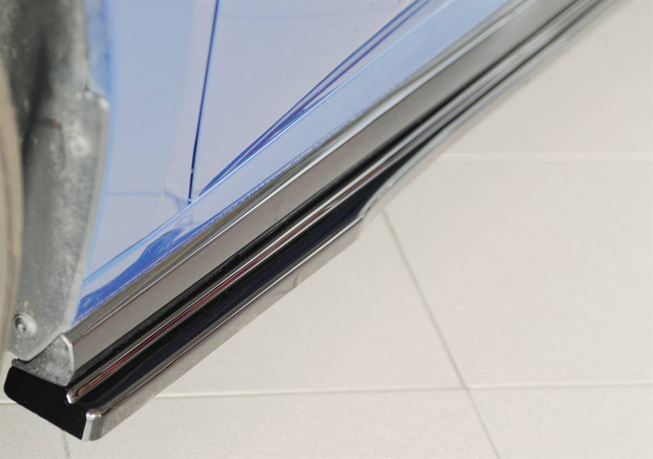 Lama sottoporta SX Rieger per Fabia PJ Monte Carlo nero lucido