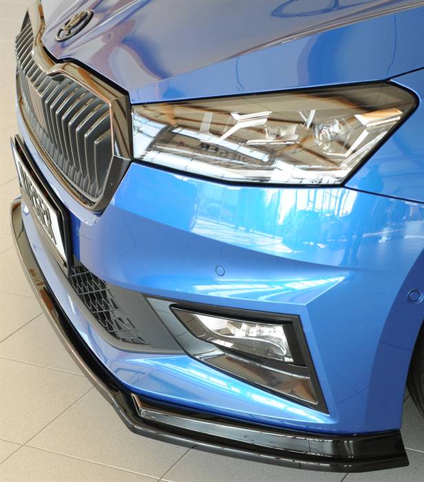 Lama ant Rieger Fabia PJ Standard per paraurti originale nero luc