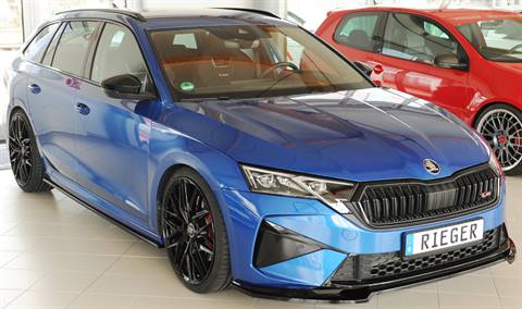 Lama Rieger per sottoparaurti orig. Octavia RS (NX) dal'24 nero luc