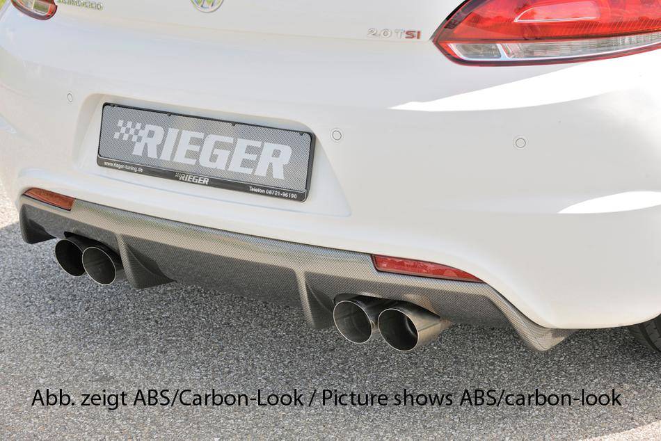 Diffusore Rieger Scirocco R-Line per 4 terminali 90mm