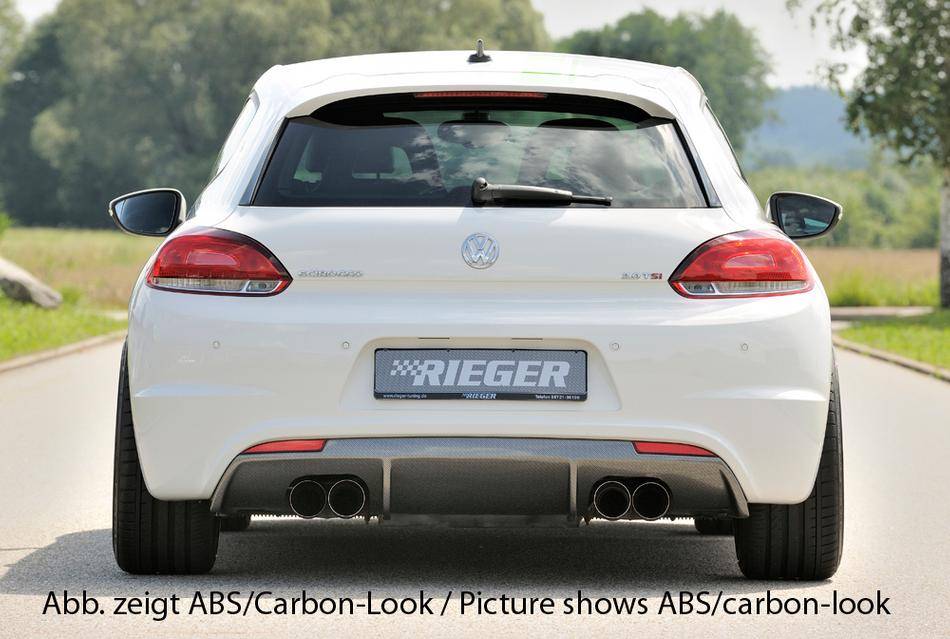 Diffusore Rieger Scirocco R-Line per 4 terminali 90mm