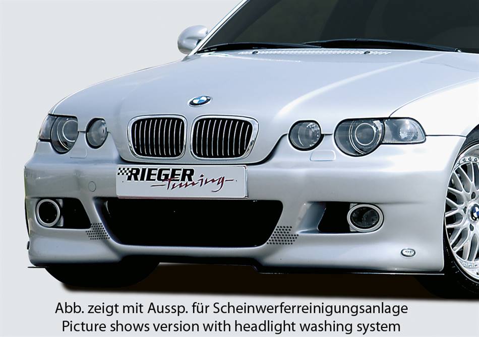 PARAURTI ANT RIEGER BMW E46 COMPACT SENZA LAVAFARI