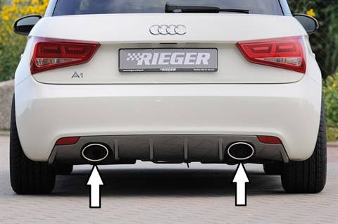 Marmitta duplex SX/DX 140X90 Audi A1 8X 1,2 63Kw 1,6TDI 1,4 132Kw