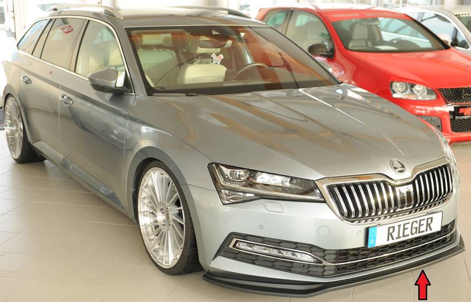 Lama ant Rieger Superb III 3T dal'19 per paraurti orig Standard