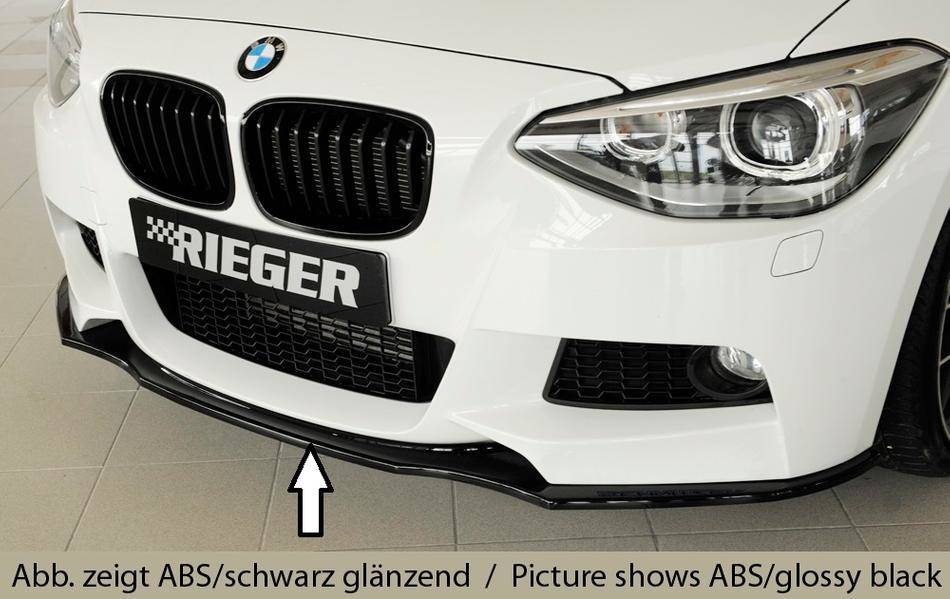 Lama sottoparaurti ant BMW F20/21 con M-Technik ABS Grezzo fino 2015