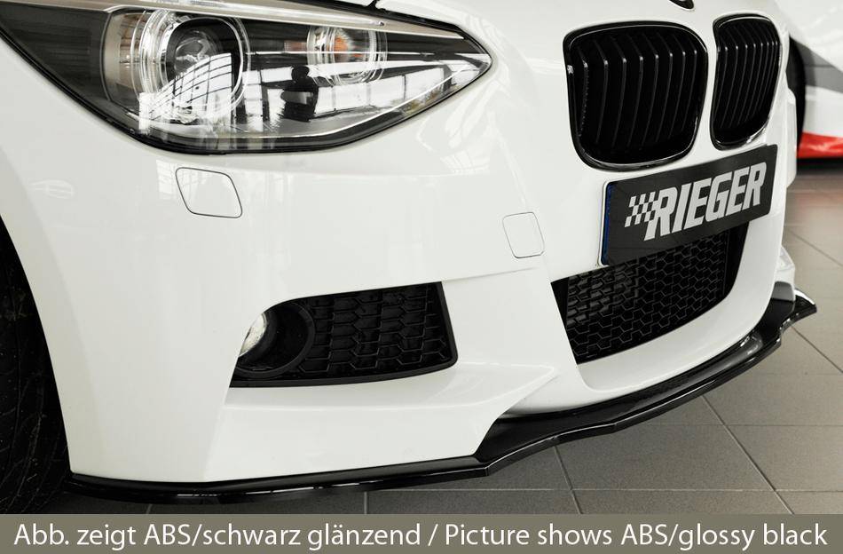 Lama sottoparaurti ant BMW F20/21 con M-Technik ABS Grezzo fino 2015