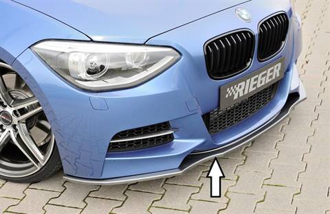 Lama sottoparaurti ant BMW F20/21 con M-Technik carbonlook