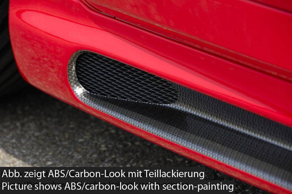 Sottoporta destro Rieger Audi A1 8X 3+5 porte carbonlook