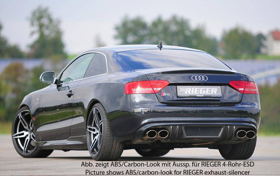 Diffusore post Audi S5+S-Line Coupe'fino-2011 marm.originale duplex