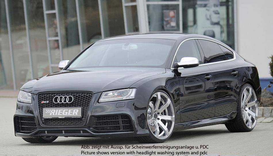 Paraurti Rieger A5/S5 RS-LOOK per lavafari fino 2011 tutti modelli