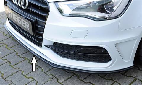 Lama sottoparaurti diritta A3 8V paraurti orig.S-Line fino'16 Riege