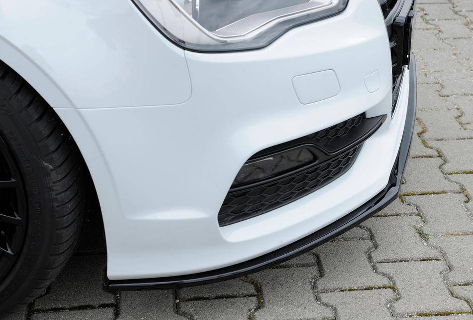 Lama sottoparaurti sagomata A3 8V Berl+Cabrio Orig.S-Line-'16 nero