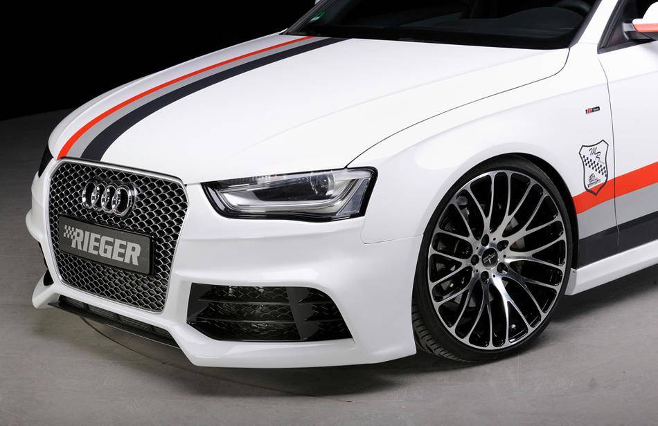 Lama centrale Audi A4 B8 per paraurti 00055540-00055547 Rieger