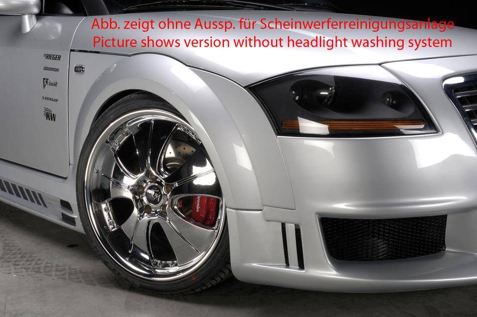 Paraurti Rieger R-Frame Audi TT 8N con lavafari