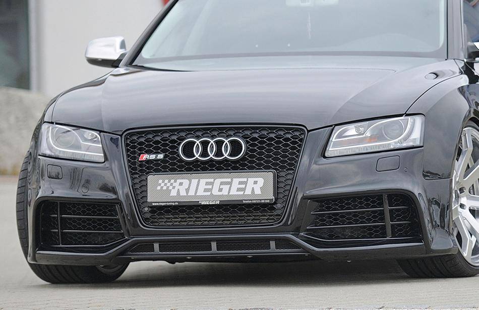 Paraurti Rieger Audi A5/S5 RS-Look con lavafari e PDC '11 all Modell