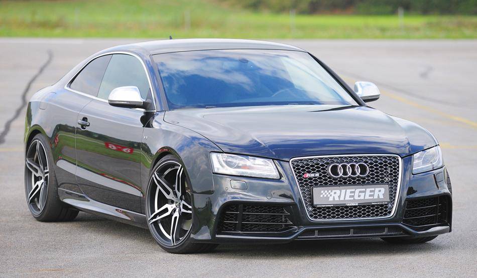 Paraurti Rieger Audi A5/S5 RS-Look con lavafari e PDC '11 all Modell