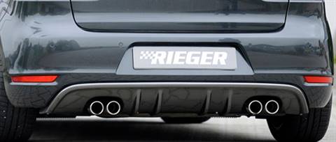 Rieger Diffusore post Golf 6+GTD no GTI carbonlook marm.doppiaduplex
