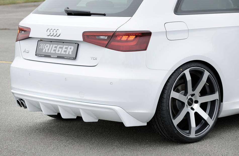 Diffusore Rieger Audi A3 8V non S-Line per marm doppia sinistra