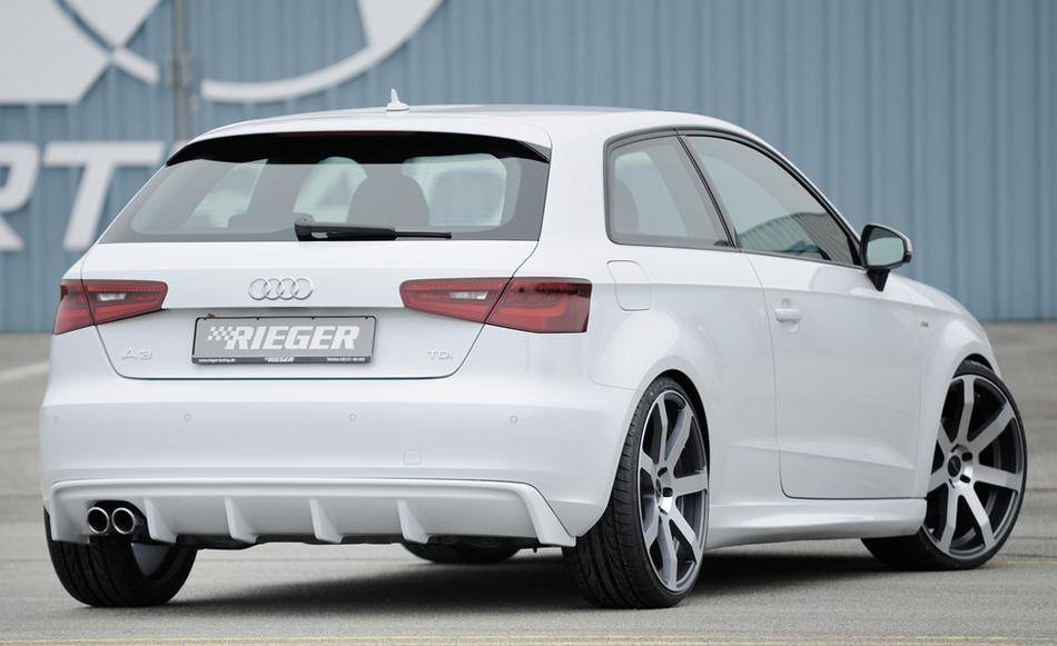 Diffusore Rieger Audi A3 8V non S-Line per marm doppia sinistra