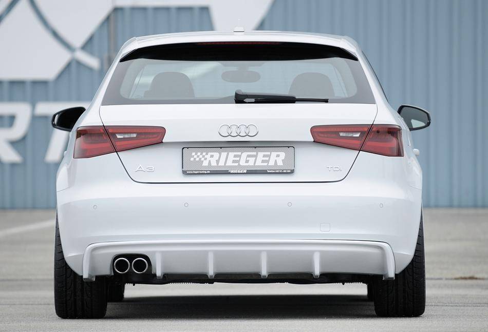 Diffusore Rieger Audi A3 8V non S-Line per marm doppia sinistra