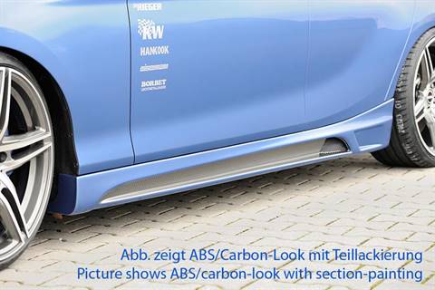 Sottoporta Rieger destro BMW F20 solo 5 porte con condotto