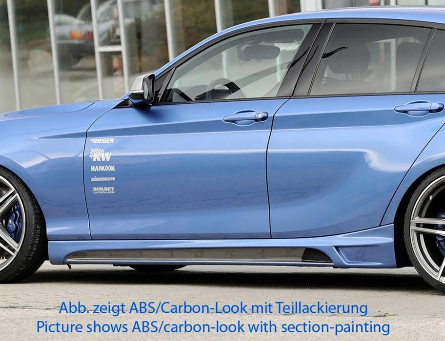 Sottoporta Rieger destro BMW F20 solo 5 porte con condotto