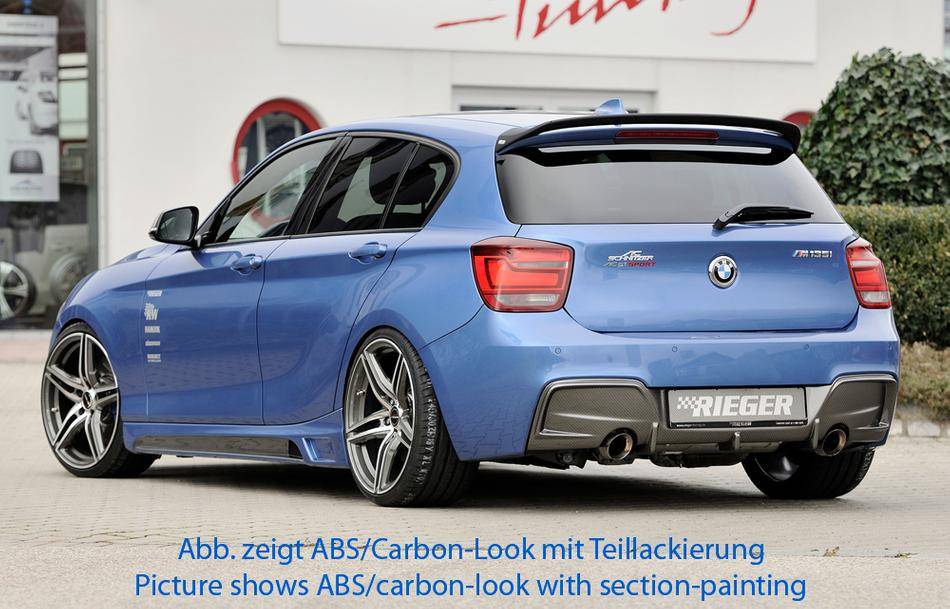 Sottoporta Rieger destro BMW F20 solo 5 porte con condotto