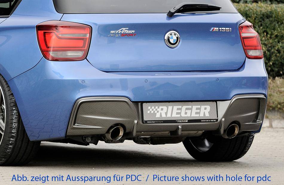 Paraurti post. M-Style BMW F20/21 fino 2015 senza PDC sens.parcheggi
