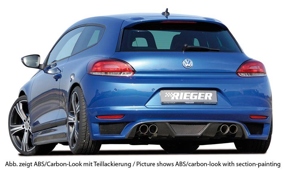 Rieger sottoparaurti Scirocco fino'2014 per 4 terminali duplex