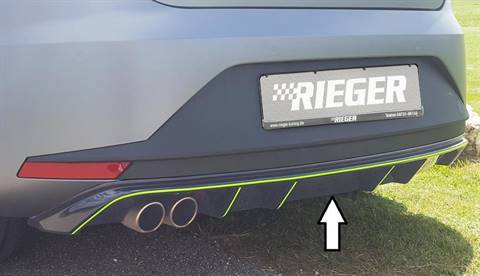 Diffusore Rieger Leon 5F FR neroluc. marm. doppia solo sinistra-'16