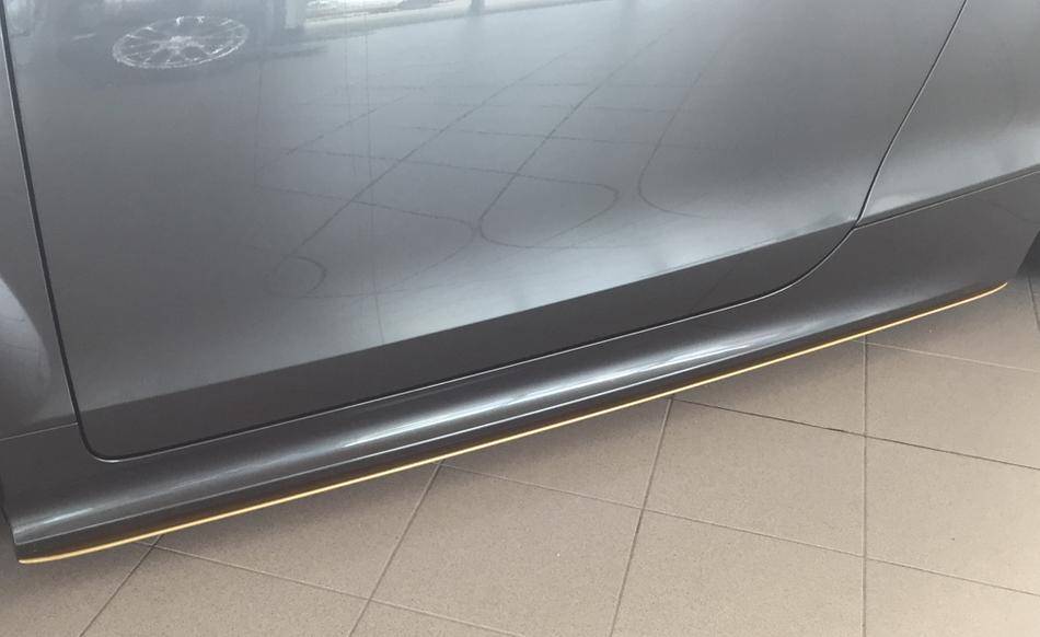 Lama sottoporta Rieger sx Audi TT-S/RS 8J per sottoporta originali