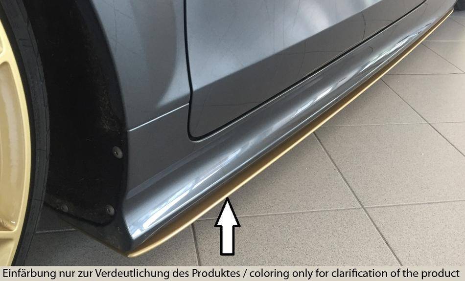 Lama sottoporta Rieger dx Audi TT-S/RS 8J per sottoporta originali