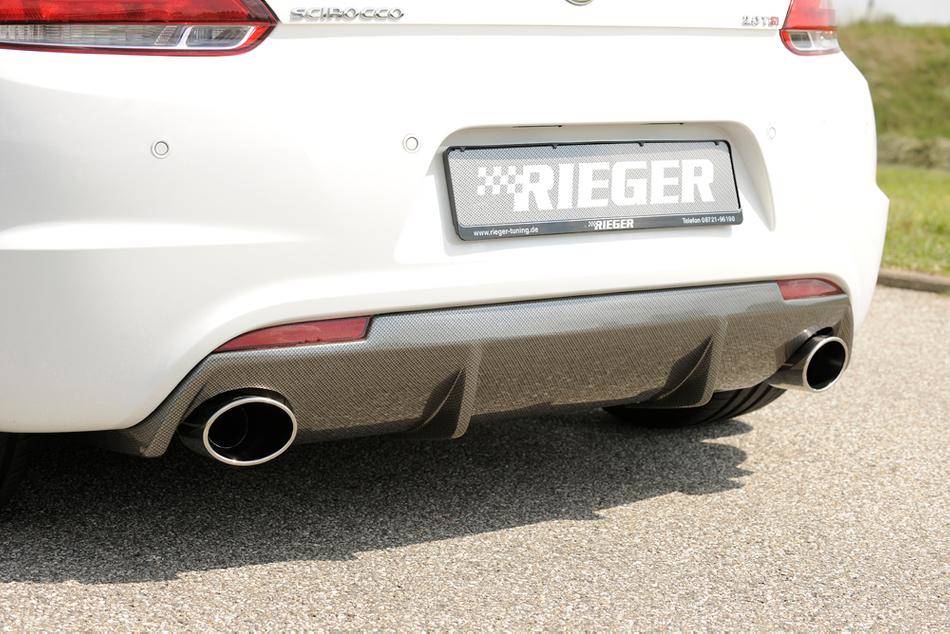 Diffusore Rieger Scirocco R per terminali singoli duplex carbonlook